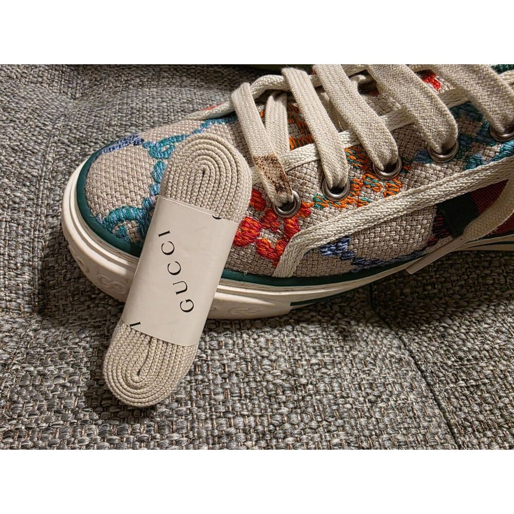 Gucci 1977 Psychedelic GG Unisex Sneakers - Picture 11 of 16